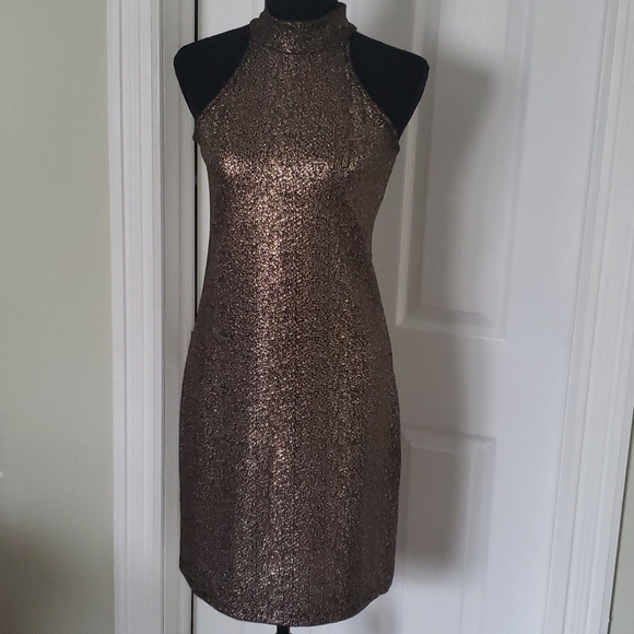 Dresses & Skirts - Nice shiny rosegold dress